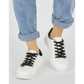 Scarpe sportive da donna bianche bianca 1