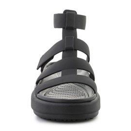 Crocs Brooklyn sandali gladiatore di lusso 209557-060 nero 1