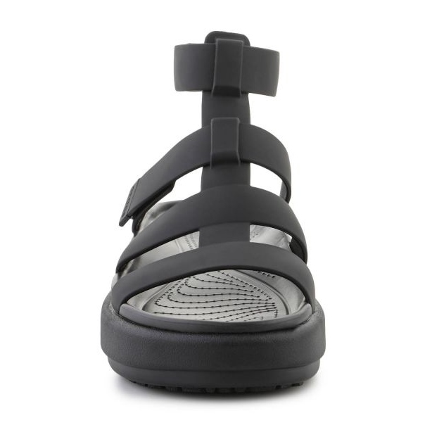 Crocs Brooklyn sandali gladiatore di lusso 209557-060 nero 1