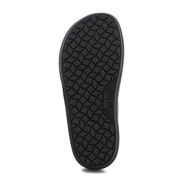 Crocs Brooklyn sandali gladiatore di lusso 209557-060 nero 4