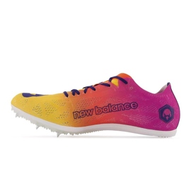 Scarpe da corsa New Balance con punte MMD800E8 giallo 1