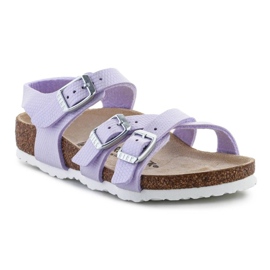 Sandali Birkenstock Kumba Shiny Lizard 1026907 viola 1