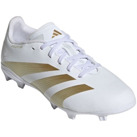 Scarpe da calcio Adidas Predator League Fg IF6355 bianca 1