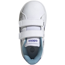 Scarpe Adidas Grand Court Lifestyle Hook and Loop HP8919 bianca 1