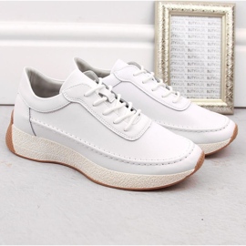 Scarpe sportive Sergio Leone SP013 SK432D bianca 2