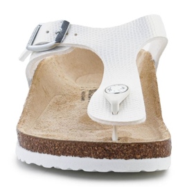 Infradito Birkenstock Gizeh Bs 1027260 bianca 2