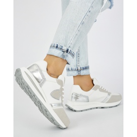 Scarpe sportive bianche da donna bianco 2