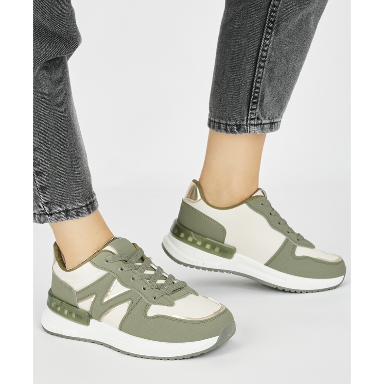 Comode sneakers da donna verdi verde 2
