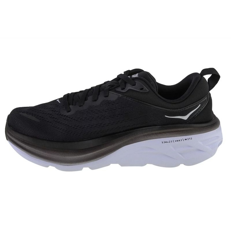 Scarpe Hoka Bondi 8 1127952-BWHT nero 1