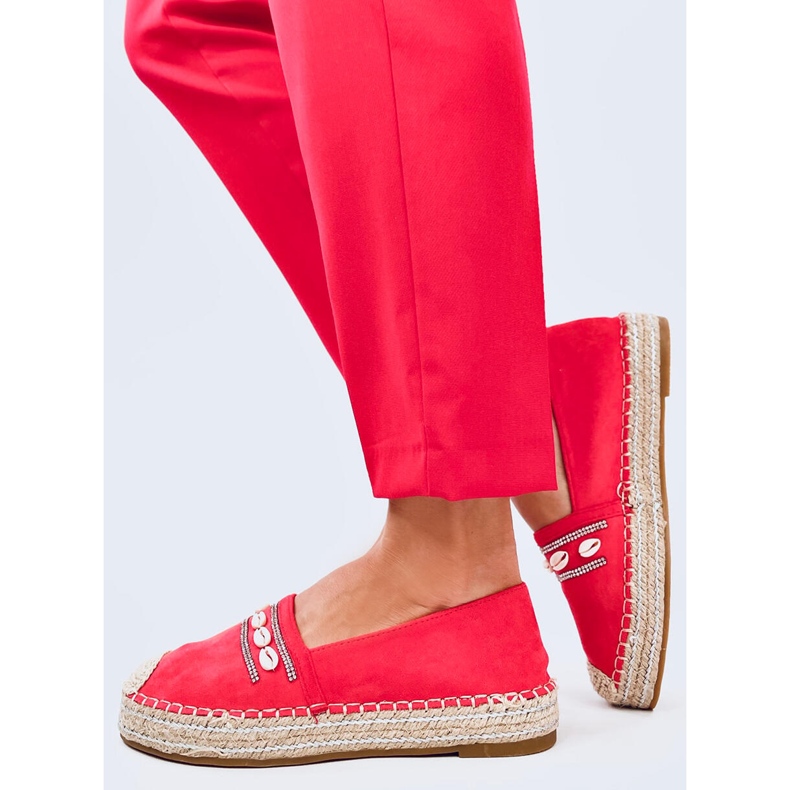 Espadrillas con conchiglia Ocean Orange arancia 2