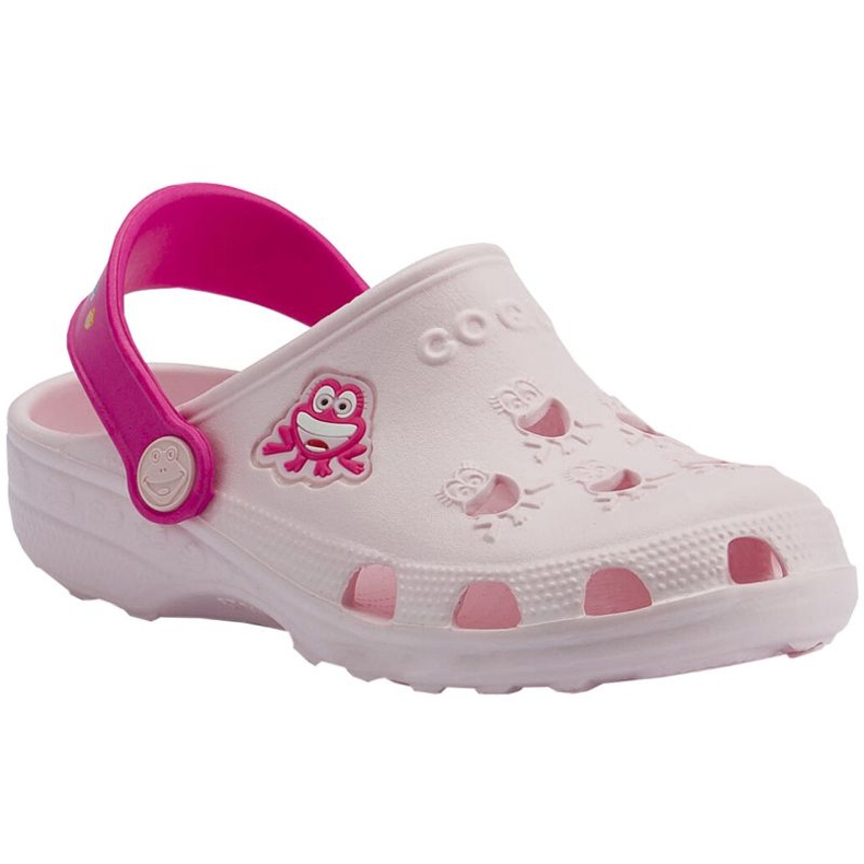 Zoccoli Coqui Little Frog 8701-100-5536A/8701-100-5536 rosa 1