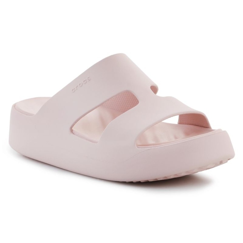 Infradito Crocs Getaway Platform H-Strap 209409-6UR beige 1