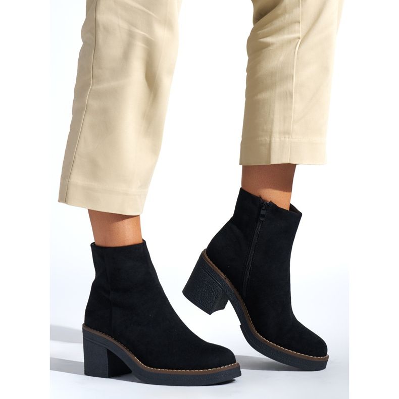 Stivaletti da donna neri nero 1