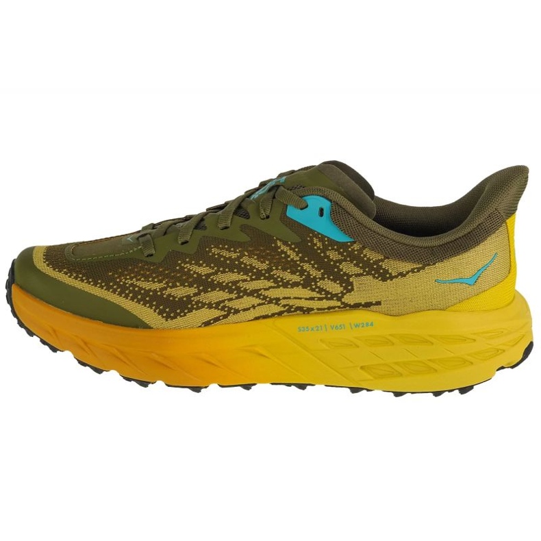 Scarpe Hoka Speedgoat 5 1123157-APFR giallo 1