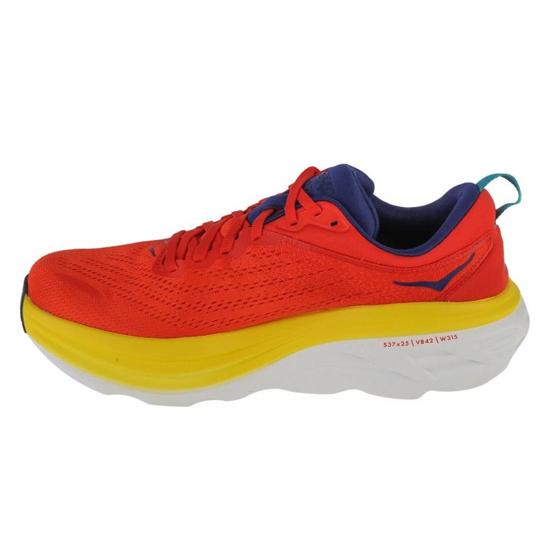 Scarpe Hoka Bondi 8 1123202-RAFL arancia 1