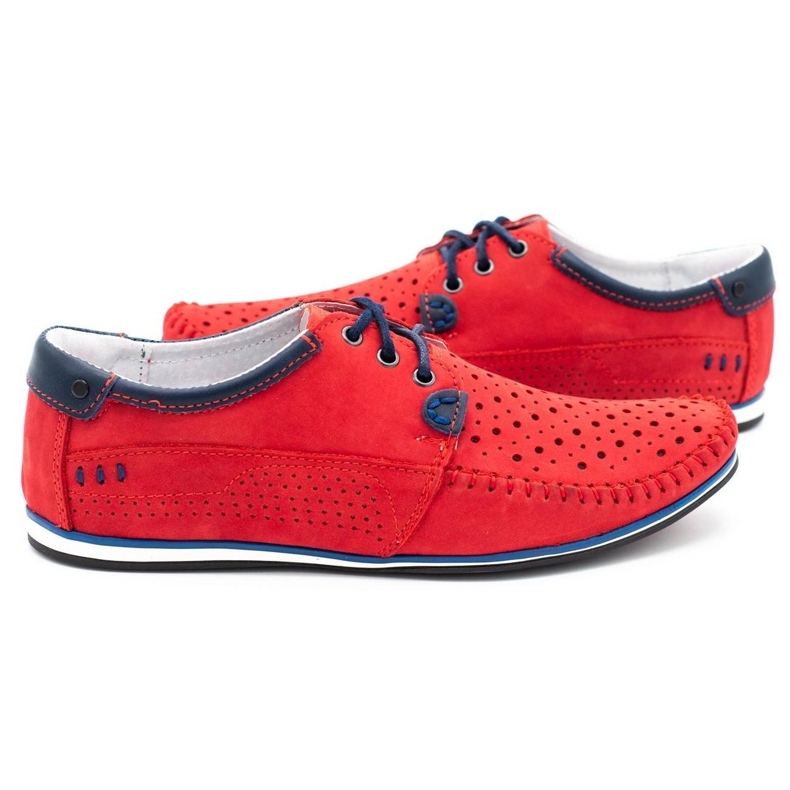 KOMODO MOAFERS SCARPE DEGGI 875 anni rossi rosso 3