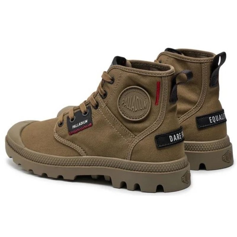 Scarpe Palladium Papa Hi Patch 79117-308-M marrone 1