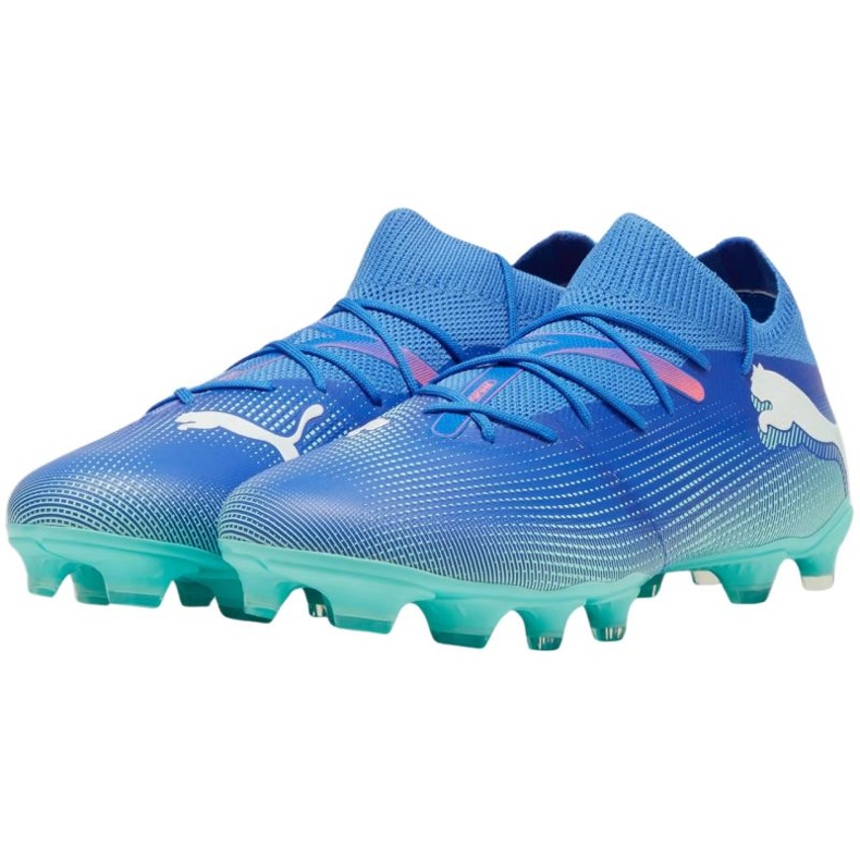 Scarpe da calcio Puma Future 7 Match FG/AG 107931 01 blu 2