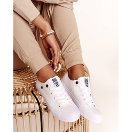 Sneakers Basse Classiche da Donna Big Star AA274010 Bianche bianca 2