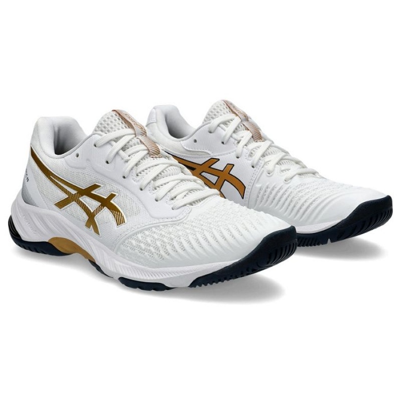 Scarpe Asics Netburner Ballistic Ff 3 1052A069110 bianca 1