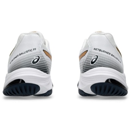 Scarpe Asics Netburner Ballistic Ff 3 1052A069110 bianca 2