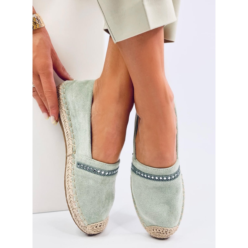 Espadrillas da donna Etance Green verde 1
