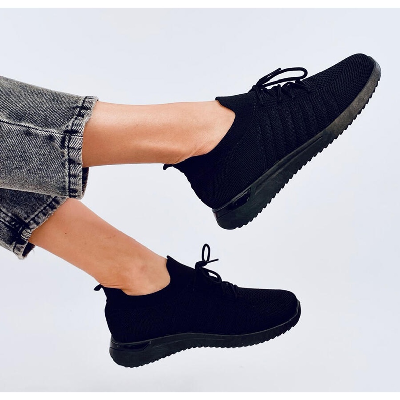 Sharpe Scarpe sportive a calzino nere nero 2