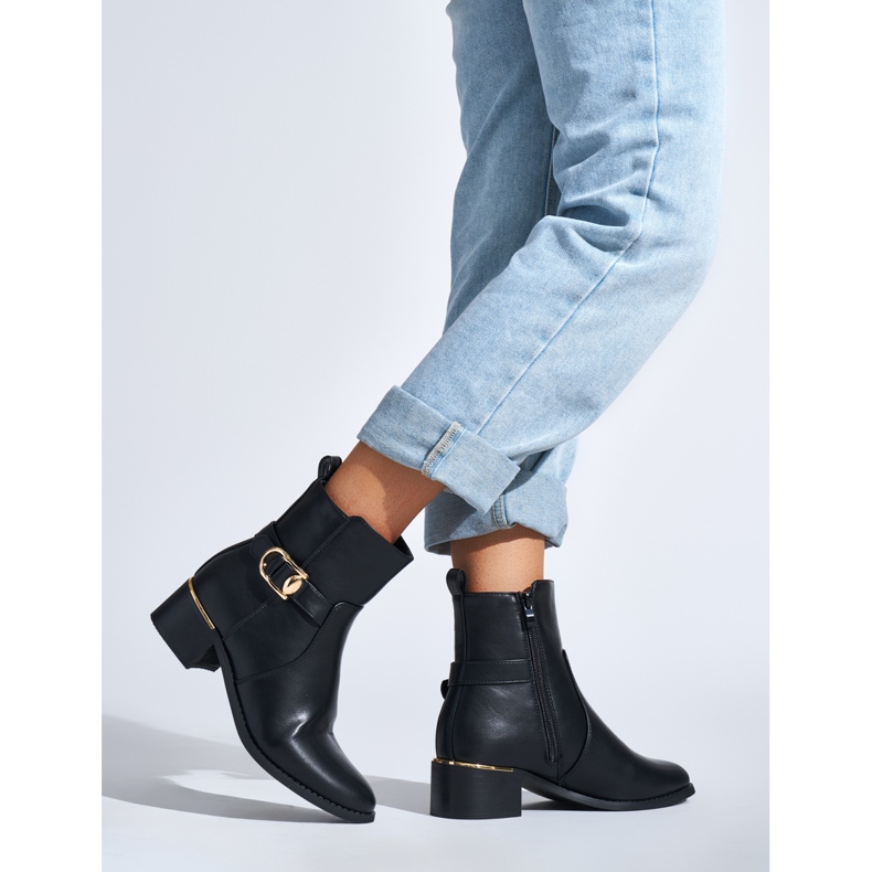 Stivaletti eleganti neri nero 1