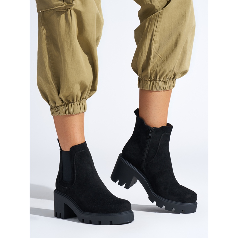 Stivaletti da donna neri nero 1