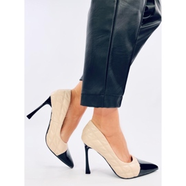 Chanelkikikiki Sheltoni Scarpe con tacco beige 2