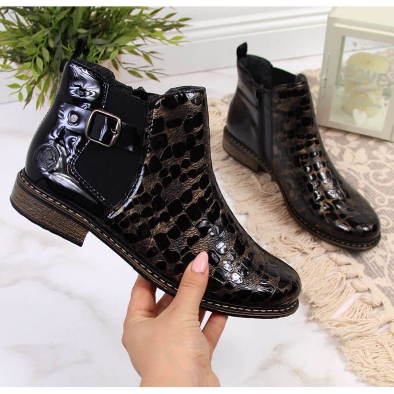 Stivaletti Chelsea Rieker W Z4965 1