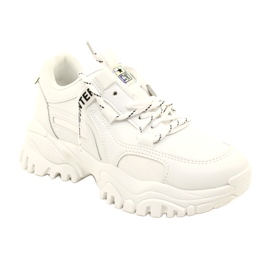 Evento Sneakers sportive da donna News 21SP26-3925 bianche bianca 2