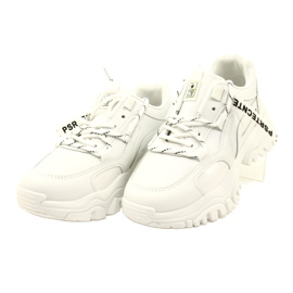 Evento Sneakers sportive da donna News 21SP26-3925 bianche bianco 4