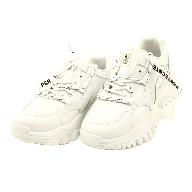Evento Sneakers sportive da donna News 21SP26-3925 bianche bianca 4