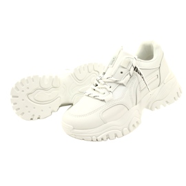 Evento Sneakers sportive da donna News 21SP26-3925 bianche bianco 6
