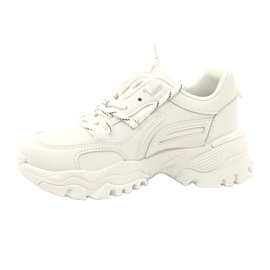 Evento Sneakers sportive da donna News 21SP26-3925 bianche bianco 3