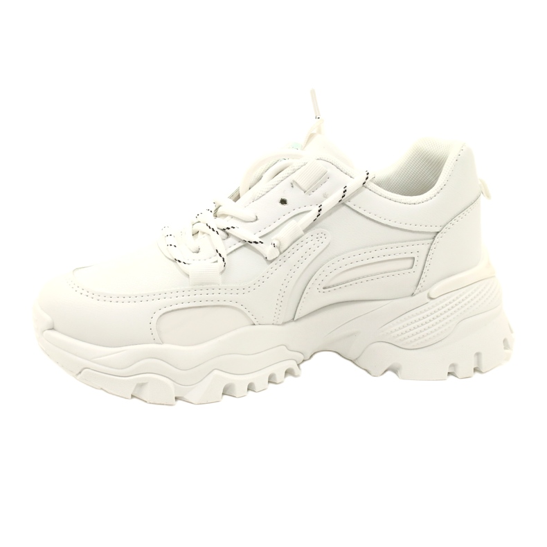 Evento Sneakers sportive da donna News 21SP26-3925 bianche bianca 3