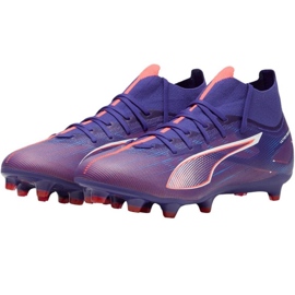 Scarpe da calcio Puma Ultra 5 Match+ FG/AG 107686 01 viola 1