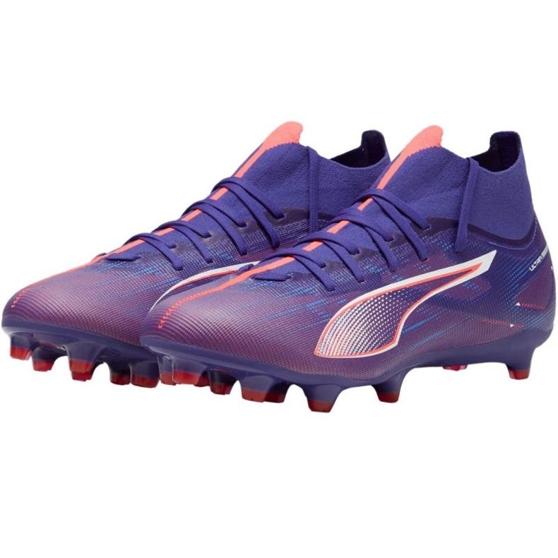 Scarpe da calcio Puma Ultra 5 Match+ FG/AG 107686 01 viola 1