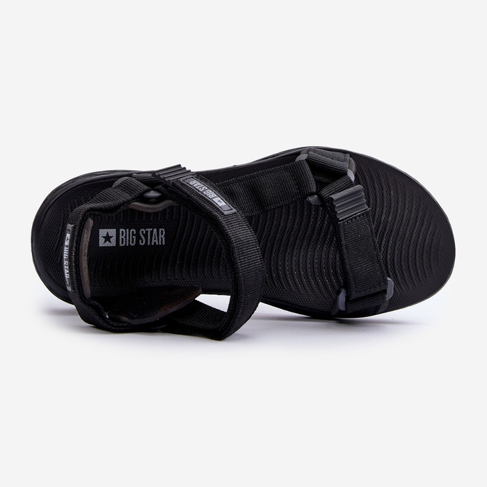 Sandali da donna Big Star Black FF274A600 nero 1