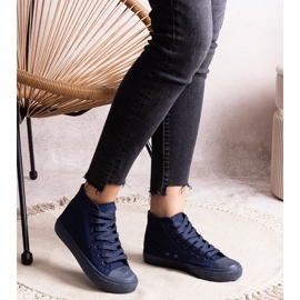 Sneakers alte blu navy di Raffie 1