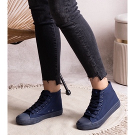 Sneakers alte blu navy di Raffie 2