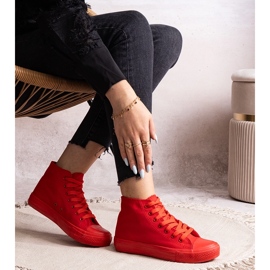 Sneaker alte Raffie rosse rosso 1