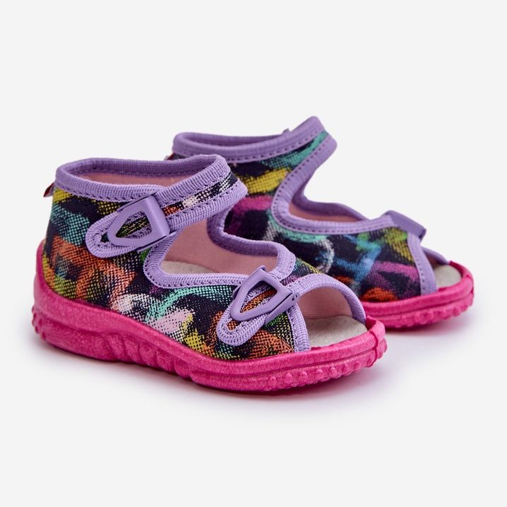 Lemigo Ciabatte per bambini Nel 310-06 Gokids Multicolor viola 1