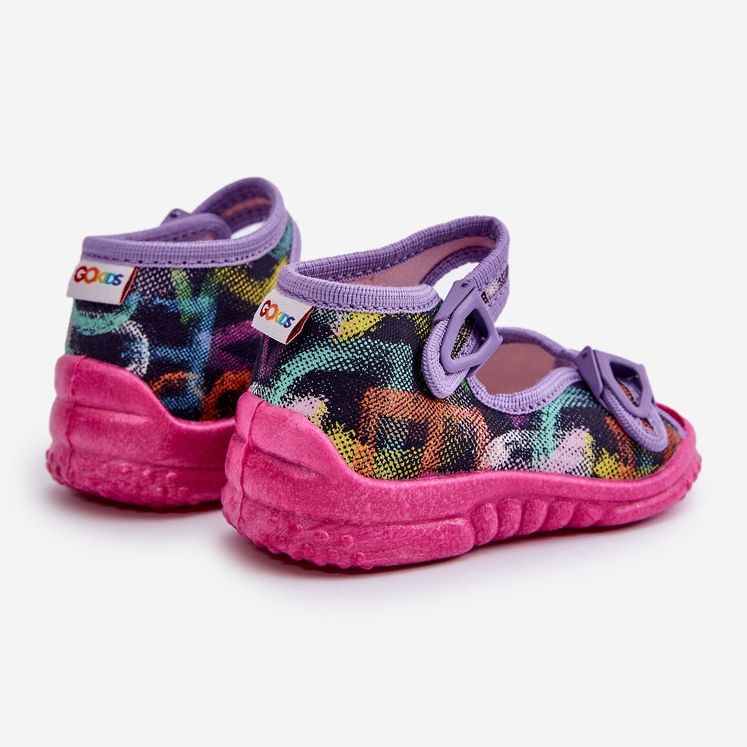 Lemigo Ciabatte per bambini Nel 310-06 Gokids Multicolor viola 2