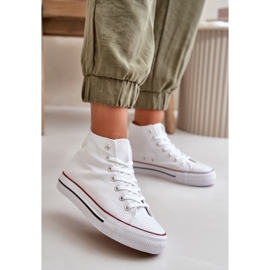 Sneakers Alte da Donna di colore Bianco Onaria 2