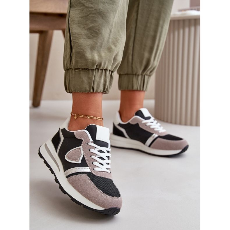 Sneakers Da Donna Con Glitter Velaniela Nere nero 2