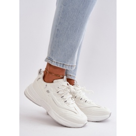Scarpe Sportive Sneakers Eco Pelle Bianca Verilisse 1