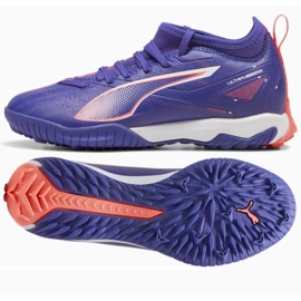 Scarpe Puma Ultra 5 Match TT+ Mid 108097-01 viola 1