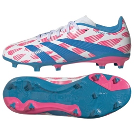 Scarpe Adidas Predator League Mg IF6352 bianco 1